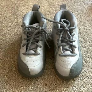 Air Jordan 12- Cool Grey/Vivid Pink